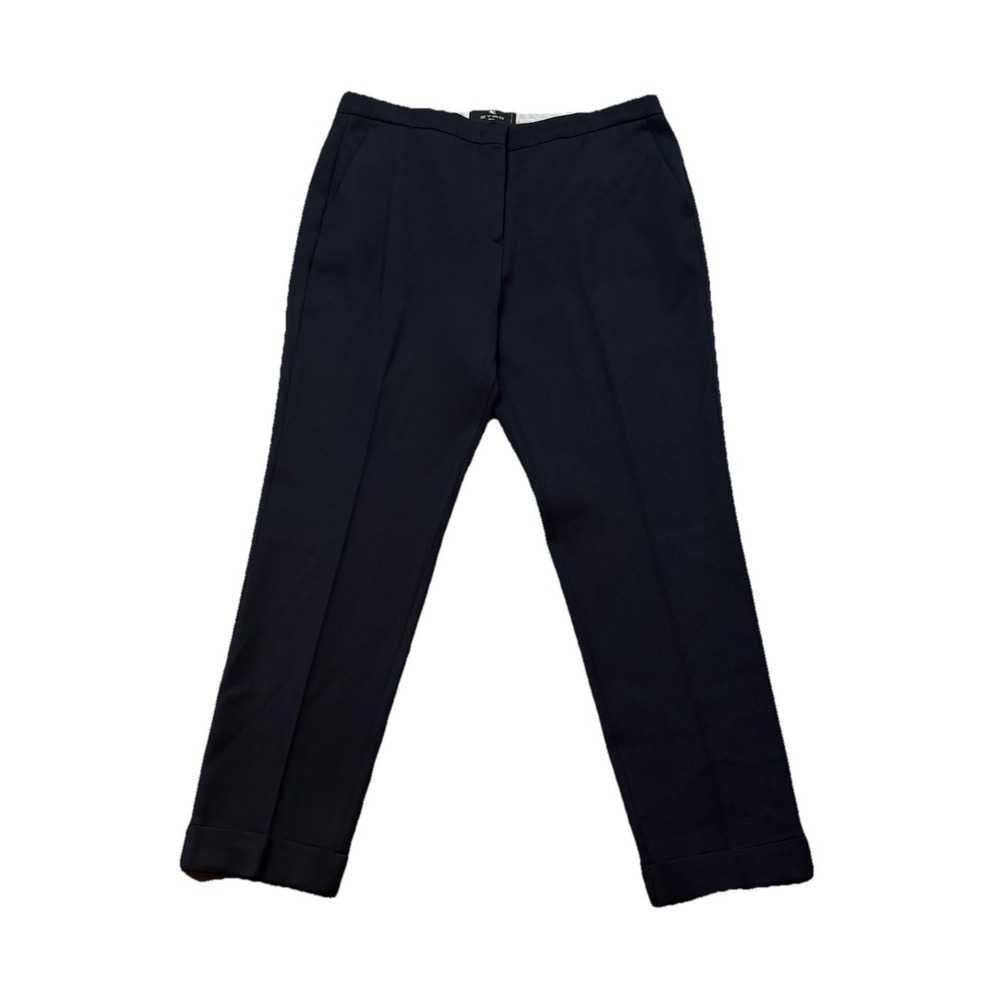 ETRO Spa via Spartaco Wool Blend Women's slacks Italian size 44 US 8